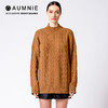 【新品】复古领宽松针织绞花毛衣   VINTAGE MOCK NECK OVERSIZED CABLE KNIT SWEATER 商品缩略图3