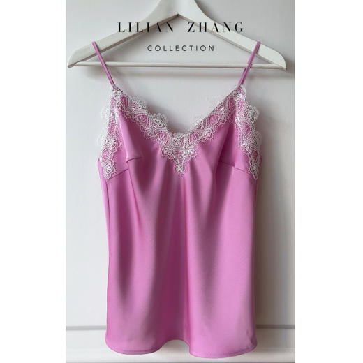 定制—迷情邂逅—法式浪漫—Lady挚爱 Mini 蕾丝吊带背心 2302024 商品图4