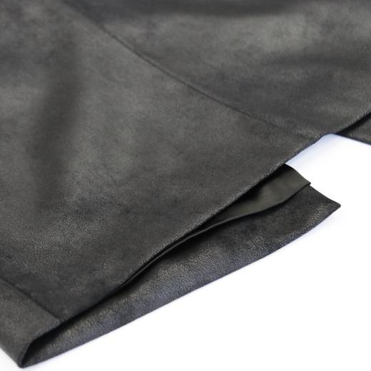 细腻质感-气质时尚简约-显瘦复古-春秋开衩冬修身包臀裙  2103026 商品图2