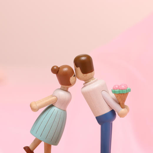 wooderfullife  音乐盒 情侣亲亲 情人约会 约会摩天轮 商品图2