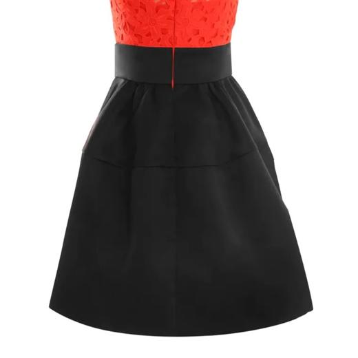 无袖蕾丝拼接连衣裙 - 轻奢名媛风优雅气质中长礼服裙  1501071 商品图2