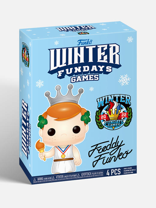 POP Asia Winter Fundays 亚洲系列 冬季欢乐运动会速度滑冰跳台滑雪/冰球/雪橇 67171 商品图3