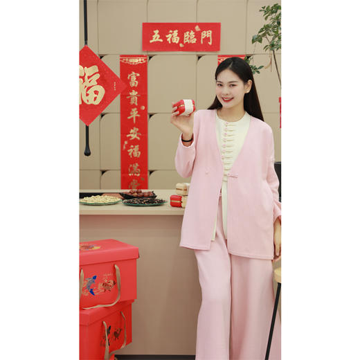 【抖音专属】阔腿裤（24709021-桃夭） 商品图1