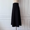 衣橱新宠-法式浪漫、罗马假日A摆半裙-高腰显瘦 优雅纯色 2203038 商品缩略图3