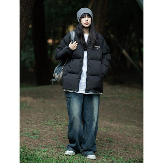 JEEP吉普立领情侣面包服丨加厚羽绒棉服 情侣款冬季立领面包服 商品图3