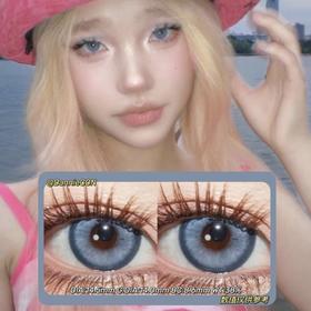 LilyAnna半年抛·小怪兽·14.5mm(着色参考14.0mm) 0-800度(无525/575) 韩产进口·(建议佩戴3-4个月左右更换)