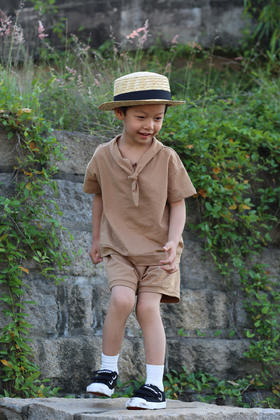 TZLM018男女童通用领结套装80-120