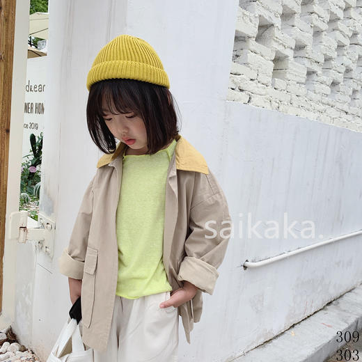 KZ303 双扣直筒裤 100-140 商品图6