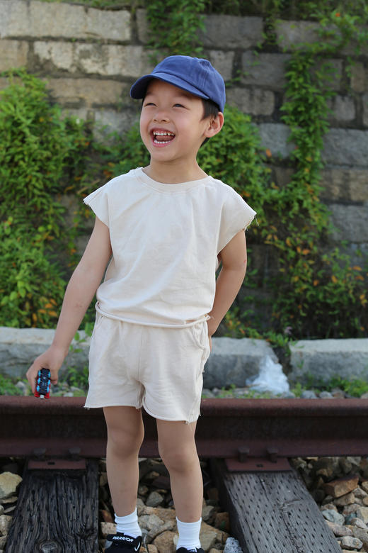 TZLM177 男女童通用无袖套装80-120 商品图3