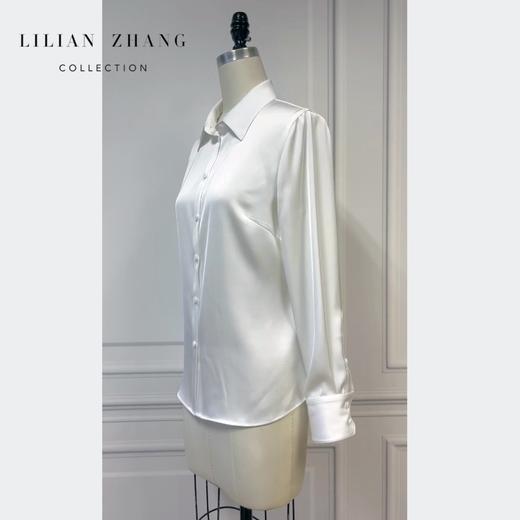 维多利亚—吸烟装(Le Smoking)-中性风优雅气质 白色 衬衫2302012 商品图1