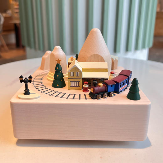 wooderfullife  音乐盒 冬季列车 商品图1