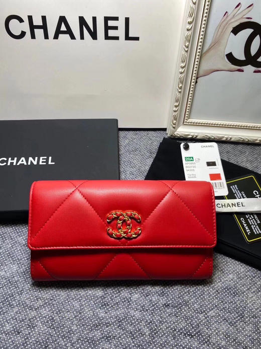 秋冬特惠💰600 原单香奈儿 Chanel 19K非常重磅的标志性系列 手拿包P0955 超大菱格纹 商品图0