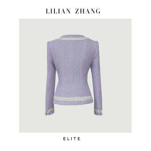 2305029-E-定制——收藏级——“风格永存”——温婉娴雅——薰衣紫外套 商品图1