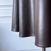 定制——Lady挚爱——秋冬中高腰仿羊皮手感的A摆气质半裙 2203024 商品缩略图3