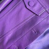 定制—都市摩登——紫色潮感皮夹克翻领外套、秋季短款外套  2205047 商品缩略图4