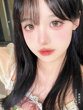 AnSerua安视彩美瞳 噗噗水光 14.2mm