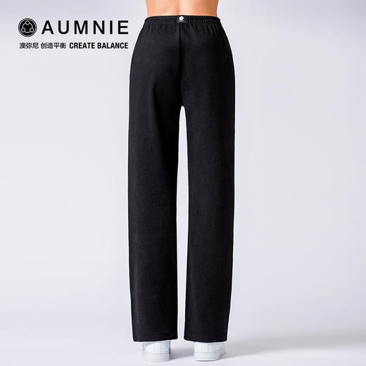 【新品】加绒条纹休闲阔腿裤 RIBBED HIGH WAIST WINTER FLEECE WIDE LEG SWEATPANTS 商品图10