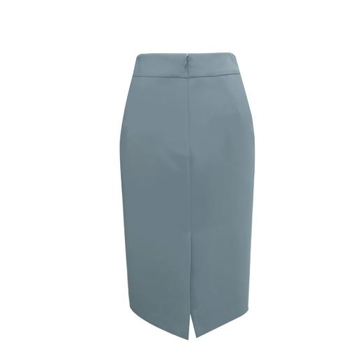 知性风-时尚显瘦-春夏秋修身-纯色商务  休闲开衩包臀裙  2103023 商品图1