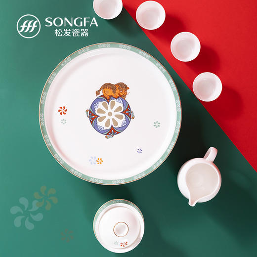 11头狮来运转茶具套装 商品图1