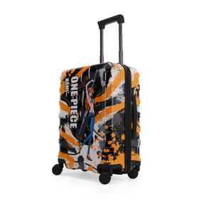 正版授权  航海王四色印花拉杆箱海贼王路飞 索隆航海王A-9827L