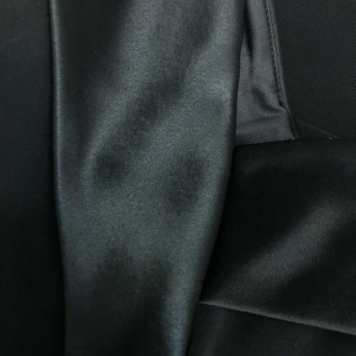 高奢系列-缎面翻领连衣裤-高腰显瘦时尚轻奢名媛连体裤 1900006 商品图2