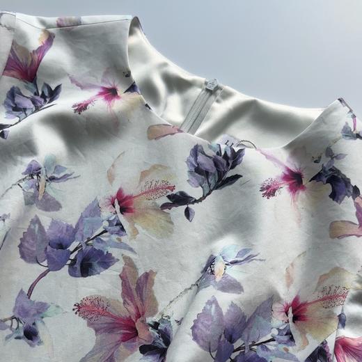 定制—自然艺术—“法式浪漫”—清新欧丁香气质连衣裙 2301066 商品图3