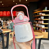 【送随机贴纸立体贴+清洁套件，多款可选高颜值！】宝宝儿童卡通保温杯，女学生大容量不锈钢水杯，高颜值大肚杯子带吸管水壶，大肚设计 不易倾倒 更加稳定！ 商品缩略图6