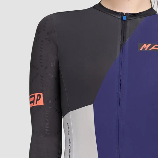 MAAP 女士 Form Pro Hex LS Jersey Black 长袖骑行服 商品图3