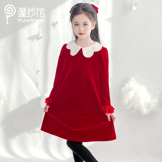 pureshare 新年礼服 云霞连衣裙 商品图0