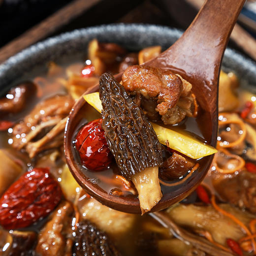 滇闽家人  七彩菌汤包100g食用菌菇干货煲汤火锅熬汤底料食材羊肚菌 商品图0