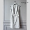 象牙塔里的浪漫--法式极简A廓形高腰无袖修身气质连衣裙  2201087 商品缩略图2