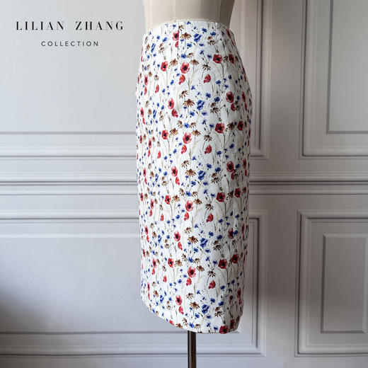 格兰维尔花园—自然元素“New Look”H型包臀气质半身裙  2303008 商品图2