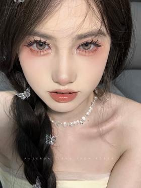 AnSerua安视彩美瞳 梨花茶韵 14.2mm