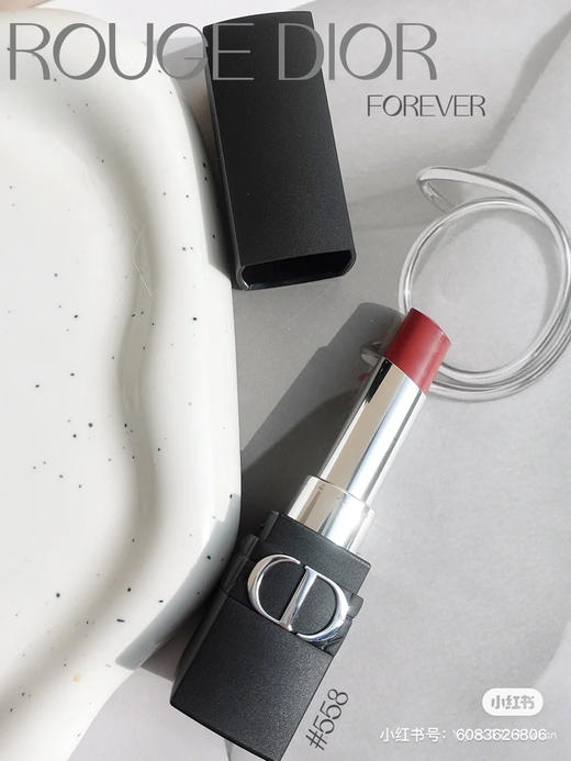 Dior磨砂黑管口红-558色号 商品图5