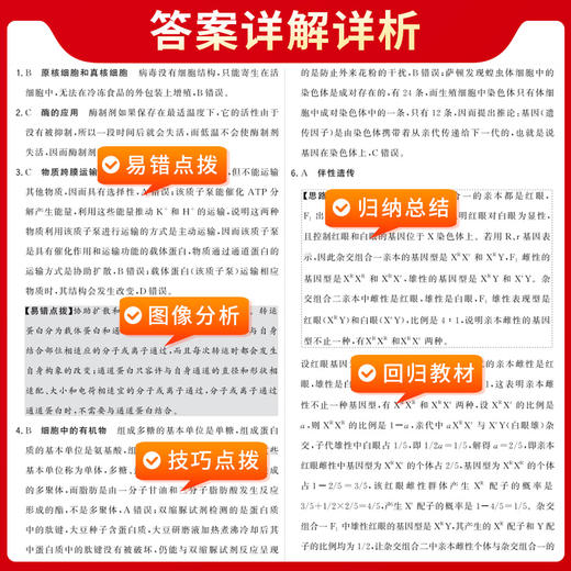 天利38套 2024安徽高考模拟试题汇编生物（升级版） 商品图3