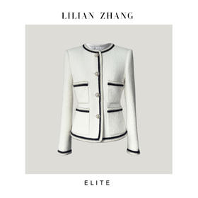 E系列 ——风格永存——轻奢名媛——经典小香风织带上衣女外套 2305030