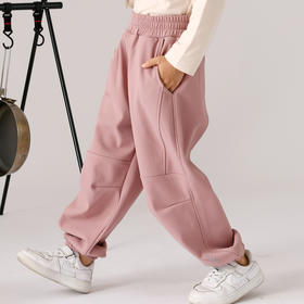 VONBONKIDS 亲子升级版软壳防水一体绒防寒裤 2356