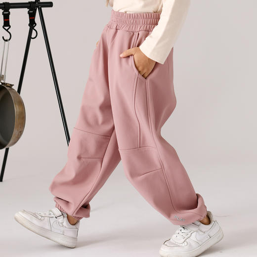 VONBONKIDS 亲子升级版软壳防水一体绒防寒裤 2356 商品图0