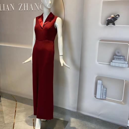 定制—精剪入微—吸烟装(Le Smoking)知性无袖显瘦连体裤2304101 商品图3