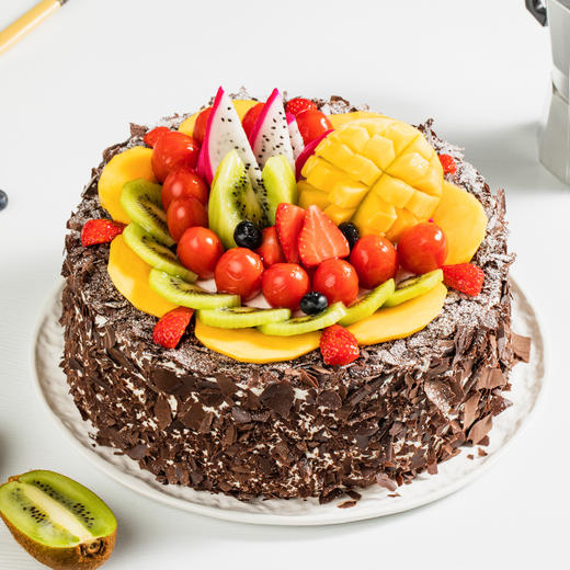 【经典美味】森林果乐蛋糕，巧克力鲜果蛋糕（厦门幸福西饼蛋糕） 商品图1