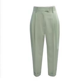定制— 锥形翻边显瘦休闲裤— 舒适时尚百搭小脚哈伦裤   2104009