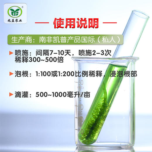 南非凯普 伊势亚 海藻原液有机水溶肥料 商品图2