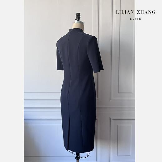 中式小立领收腰包臀连衣裙 - 气质修身春夏超显瘦连衣裙  2101039 商品图1