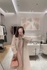 金蘑菇菇 粉金标线 手工坊大衣 / 高品质 宽松慵懒洋气中长款大衣 商品缩略图5