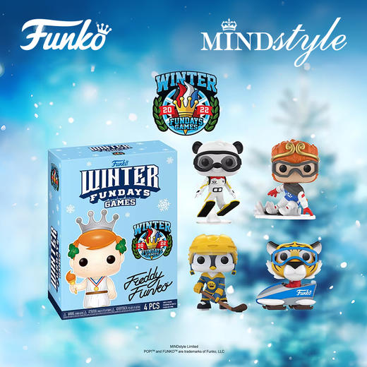 POP Asia Winter Fundays 亚洲系列 冬季欢乐运动会速度滑冰跳台滑雪/冰球/雪橇 67171 商品图1