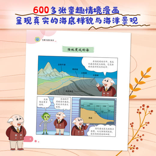 【海洋百科】《漫画科学第1辑：宝藏丰富的海洋》全4册【6-12岁】 商品图8