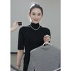 半高领纯色中袖显瘦百搭打底衫秋冬 时尚圆领爆款羊毛套衫2208005 商品缩略图1