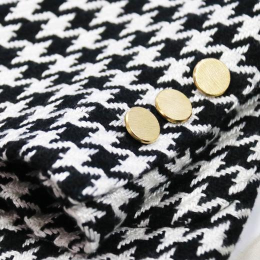 英伦风-H型双排扣时尚西装 - 百搭通勤格纹秋冬西服外套 2005027 商品图2