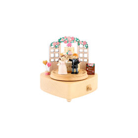 wooderfullife  音乐盒 花仙子花园