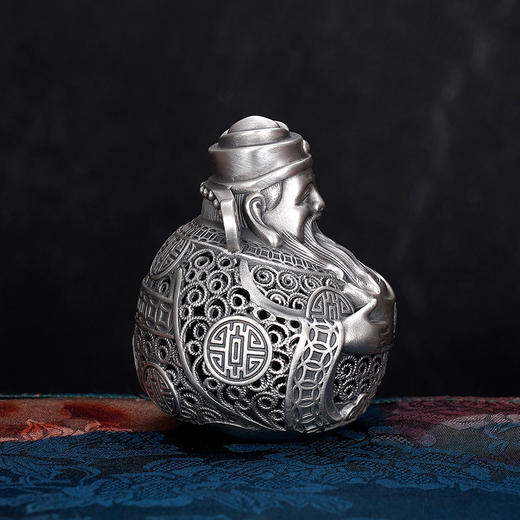 子佩集S999银财神到摆件【HS007】纯银2312 商品图4